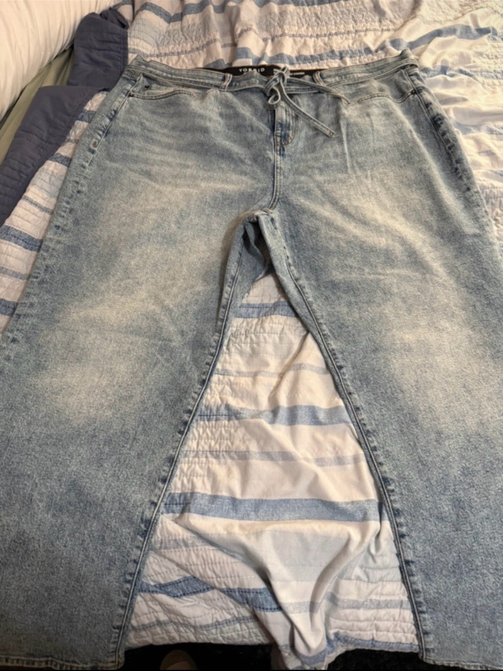 torrid high rise baggy  Straight Leg Jeans